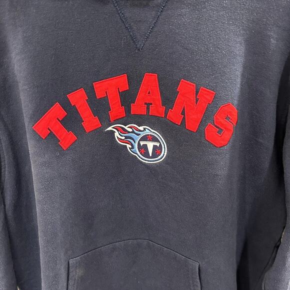 NFL Tennessee Titans Navy Hoodie Sz S - Picture 2 of 4